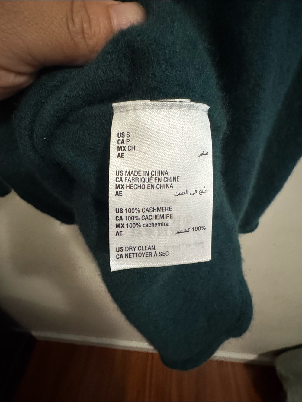 Charter Club Luxury 100% Cashmere
Sweater Womens S Teal Green Pullover - Picture 10 of 11